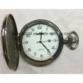 Analog Quartz Pocket Watch with Train